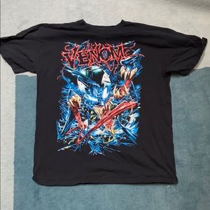 Marvel venom shirt.